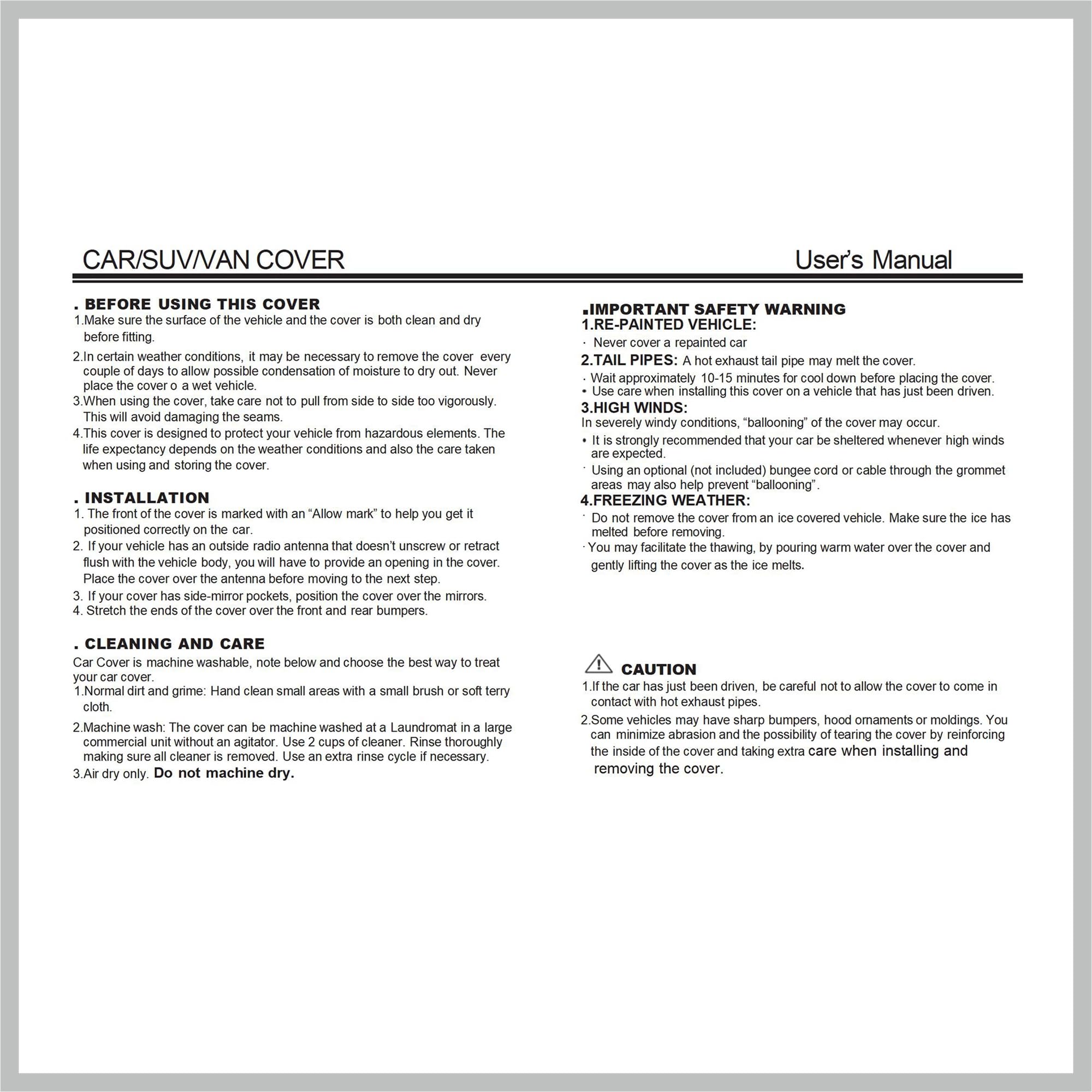 RATCHROLL 3L Waterproof Full Car Cover UV Rain Resistant Protection 4 75M 1pcs Replacement Car Parts — view 8