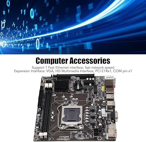 Miniatura 3 de Placa base de minería B75M M ATX para Corei7, i5, i3 LGA1155 CPU, SATA3.0, SATA2.0, PCI E8X, DDR3 x2, tarjeta, placa base de computadora, VGA,