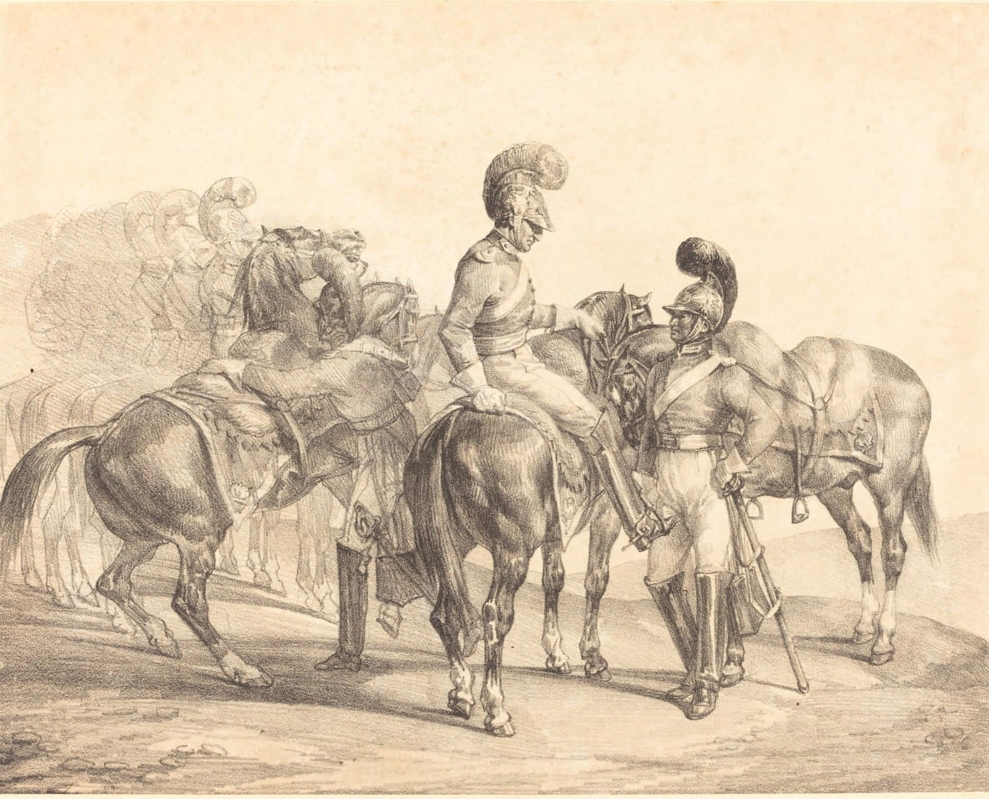 Tableau Graffiti Art Mural Théodore Géricault Impression Poster 60x90cm - 5