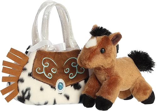 Miniatura 6 de Aurora Fashion Fancy Pals Western Fringe - Peluche con elegante bolso para divertirse con disfraz, perfecto para niños de 3 años, disfraces y