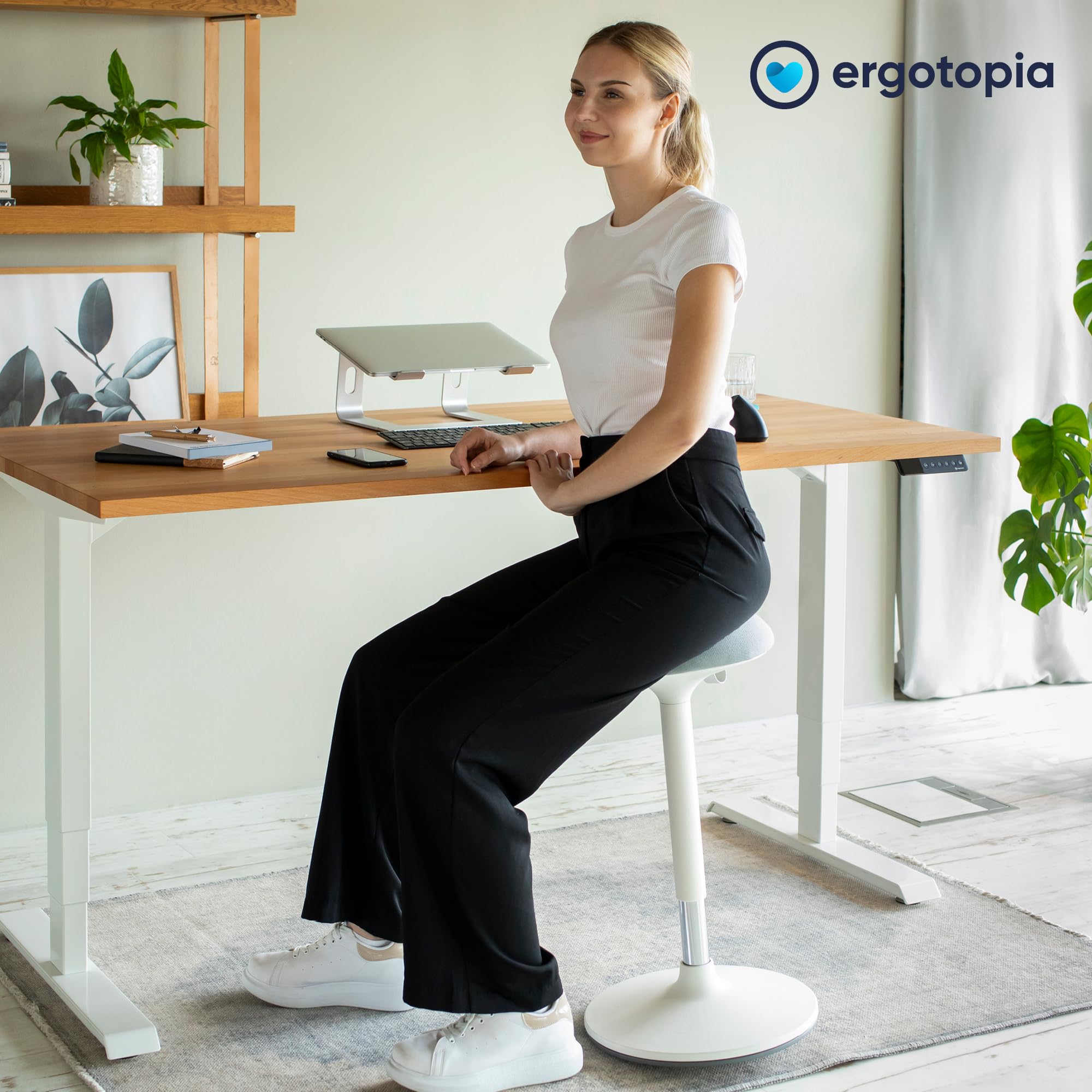 Sedia Girevole Poltrona Sgabello Ergonomico Per Scrivania Tabouret