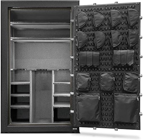 Miniatura 5 de Stealth Premier PR50 - Caja fuerte para pistola para 50 rifles y pistolas, construida extremadamente resistente, 90 minutos de protección contra