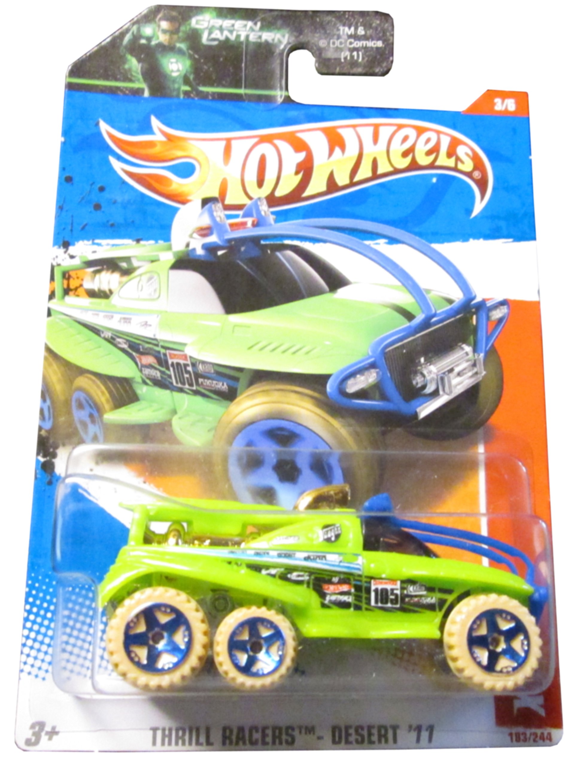 Hot Wheels XS-IVE 183/244 - Thrill Racers Desert '11 - on Green