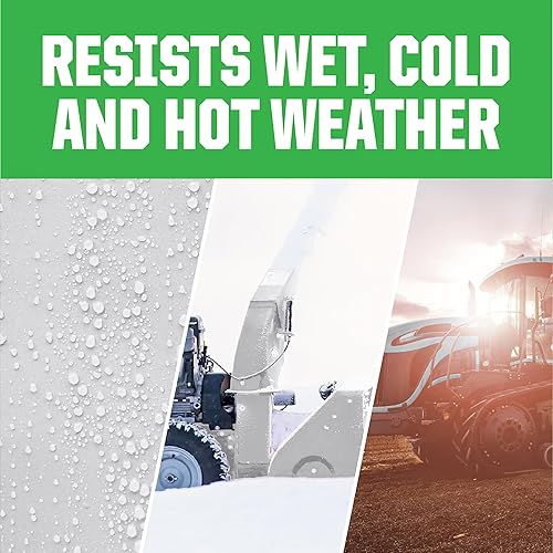 Vista 160 de Rust-Oleum Farm & Implement 280165-2PK - Pintura esmaltada, galón, negro brillante, paquete de 2