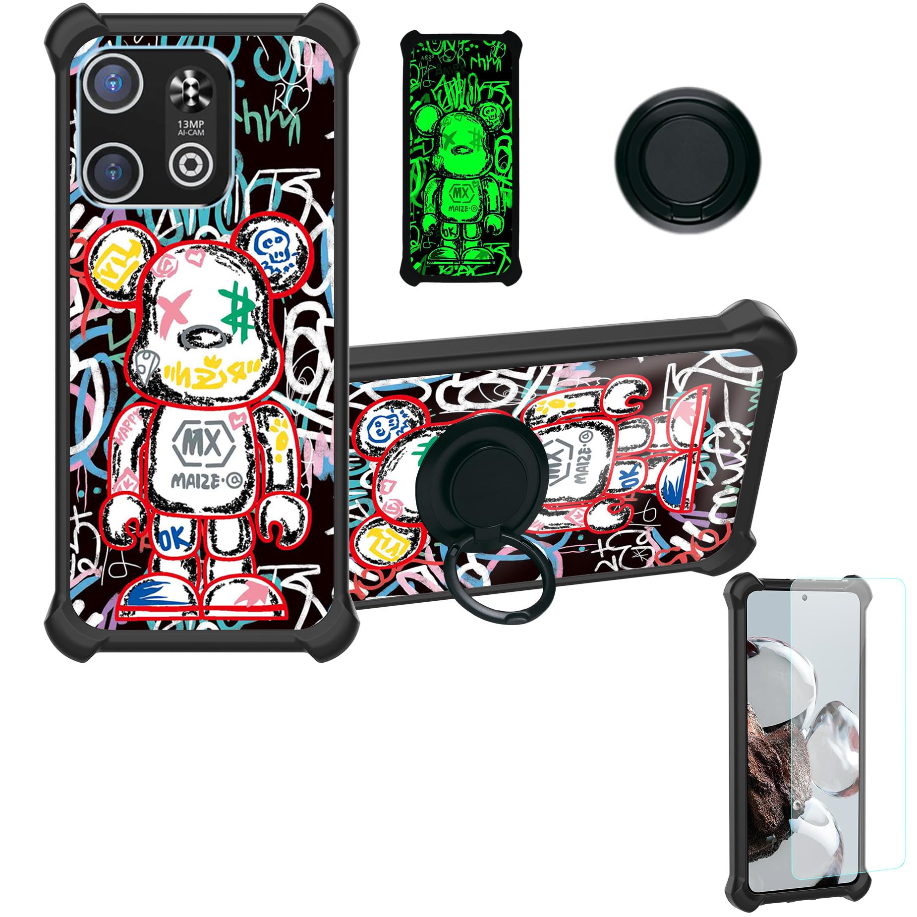 bojioderf Funda para Xgody X60 Plus 6.5 Funda Compatible con Xgody X60
