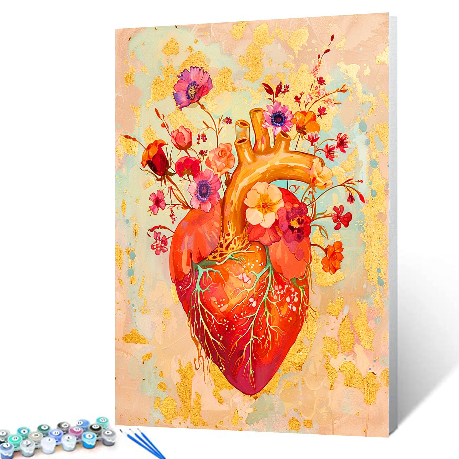 アクリル絵画 ☆BLOOD ～ 和名(恋人の血)☆ 【額装】 アクリル