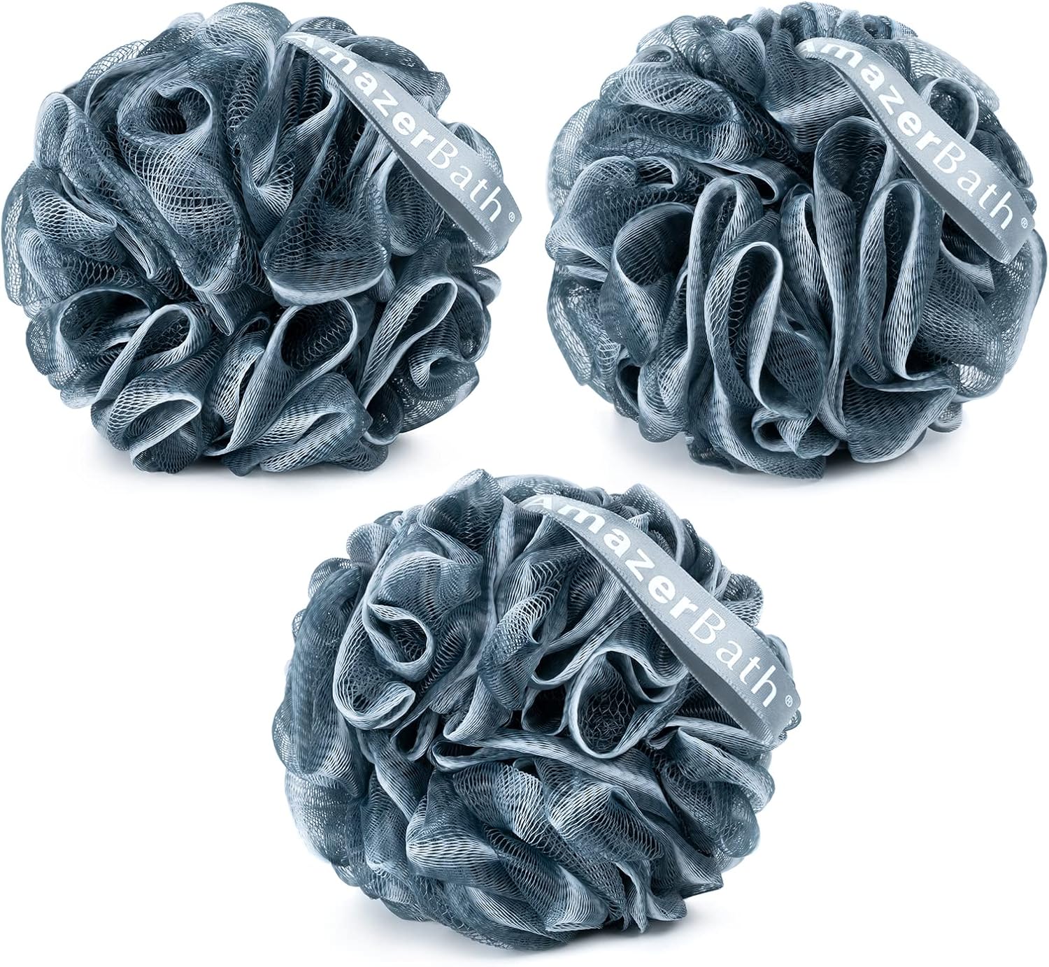 AmazerBath Loofah Sponge, Shower Loofah for Men and Women