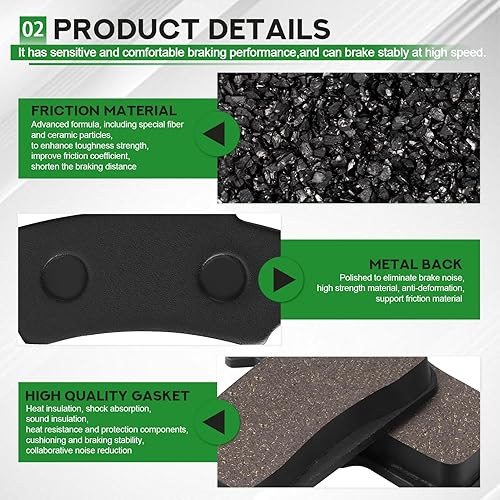 Miniatura 4 de cyleto delantera y trasera de freno para Suzuki DRZ400DR-Z 400DR-Z40020002009DR-Z400SM DRZ400SM DR-Z 400sm 20052009