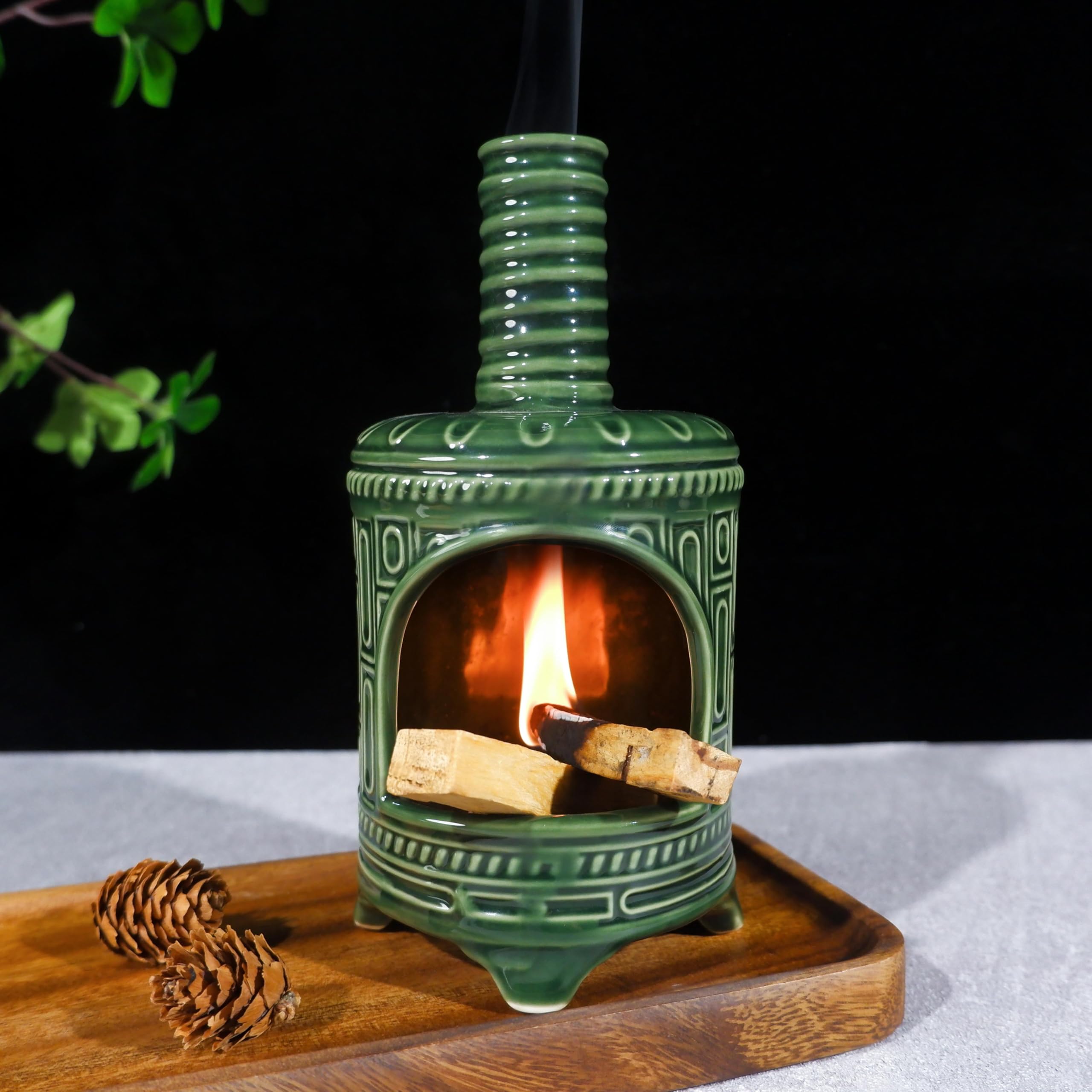 Amazon.com: MOUGIGI Handmade Ceramic Palo Santo Holder & Mini