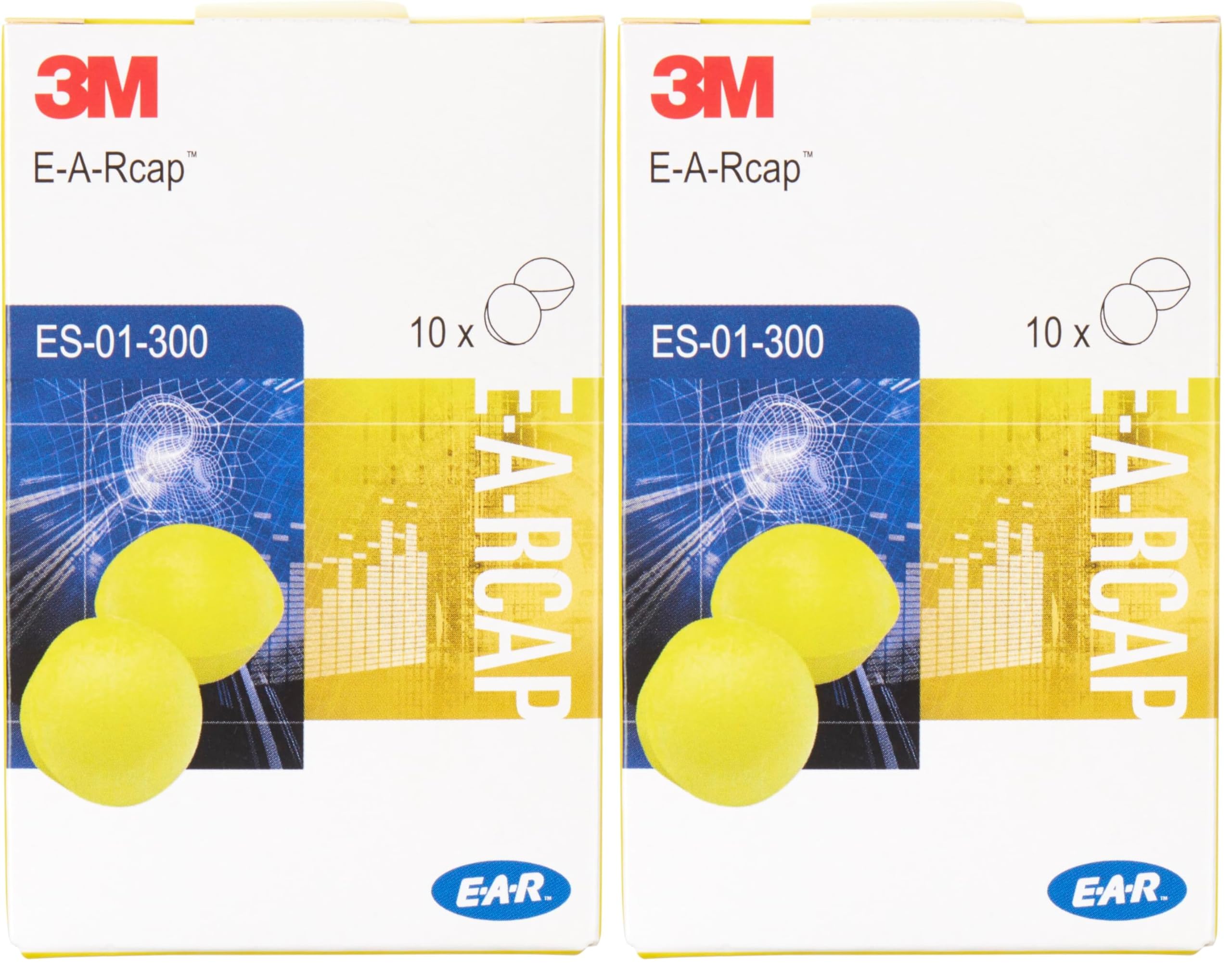 Embouts de rechange 3M™ E-A-R™ ES-01-300 (Lot de 2)