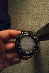 Casio Men's PAG240-1CR Pathfinder Triple Sensor Multi-Function Sport ...