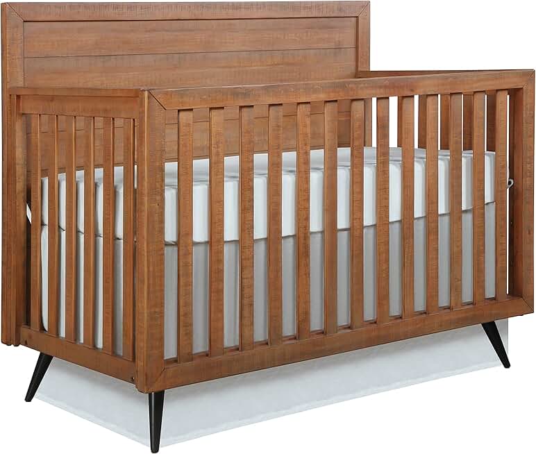 mid century modern crib