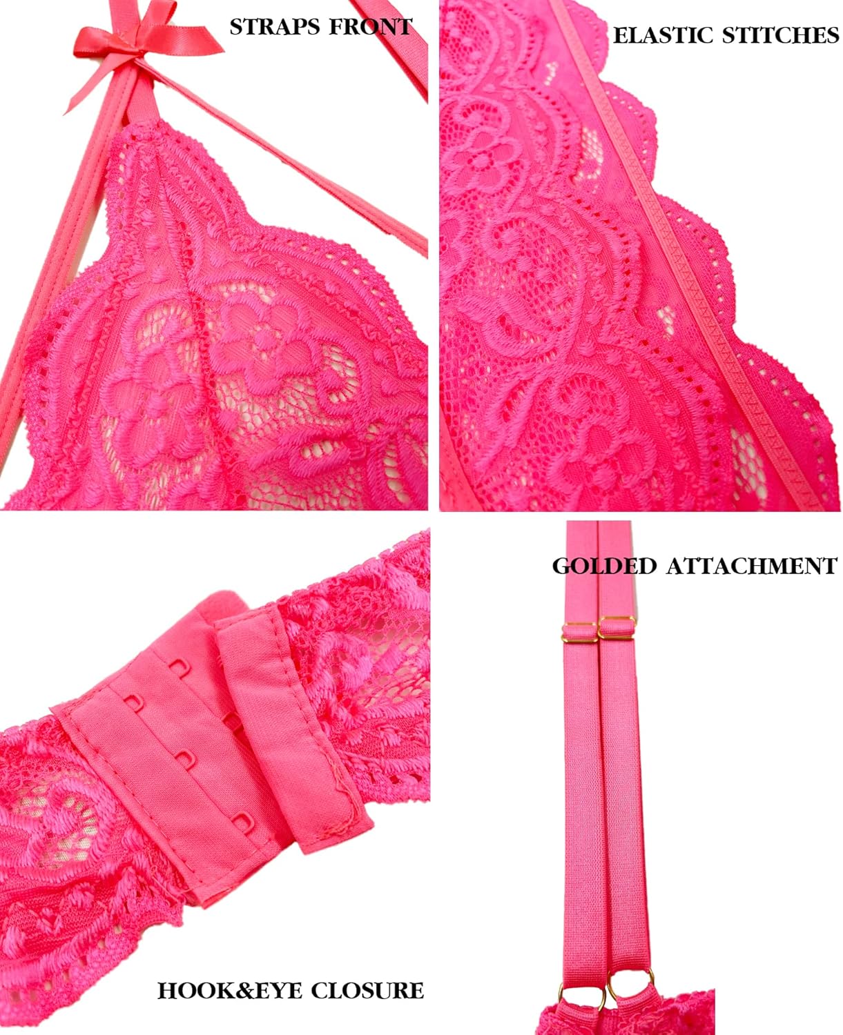 womens Lace,underwire,strappy - Image 3