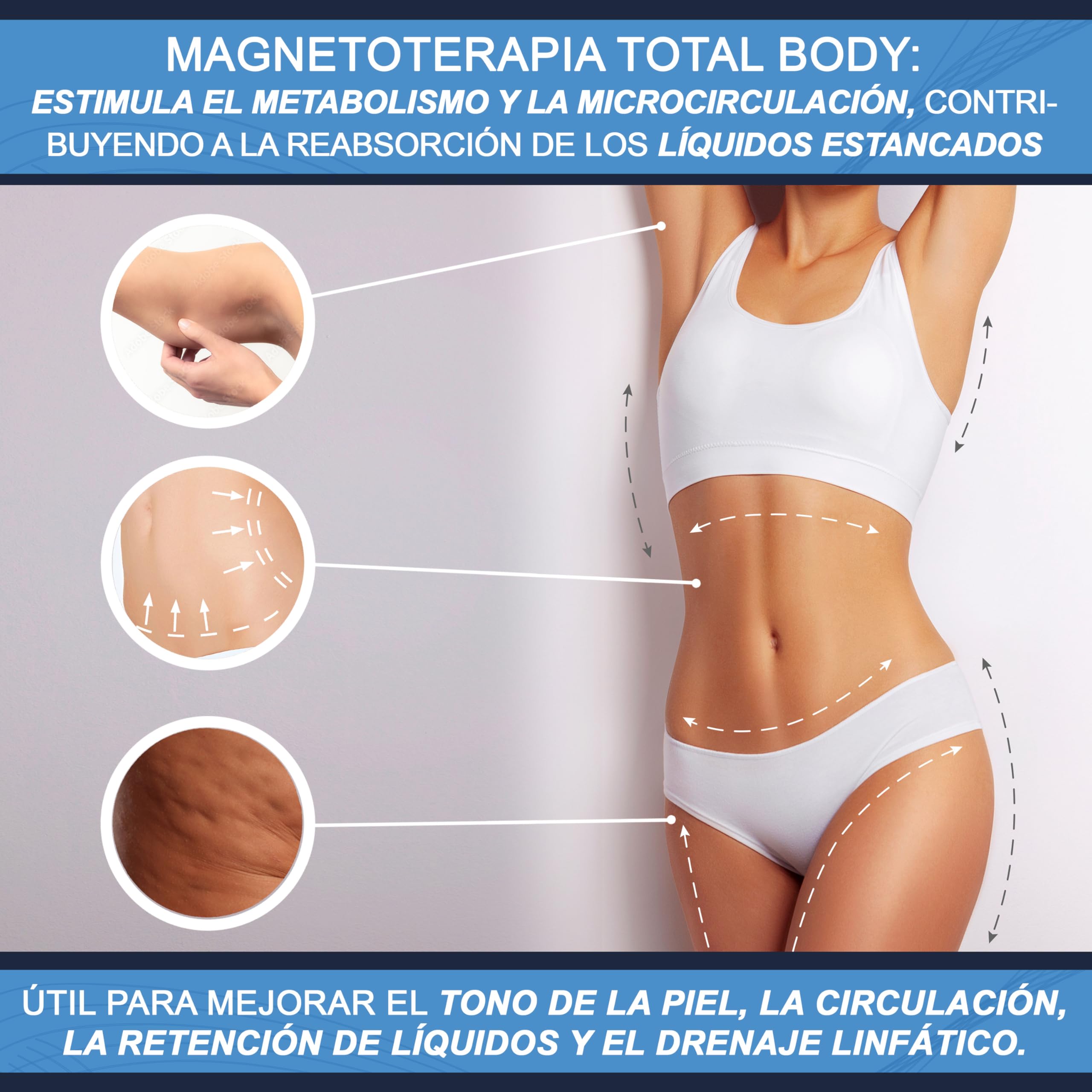 DinamicaMed® New MultiMag PRO 4.0 Máquina de Magnetoterapia – Equipo de Magnetoterapia, Alta Frecuencia (HF) con Difusor de tela 80 * 190, Magnetoterapia para Casa