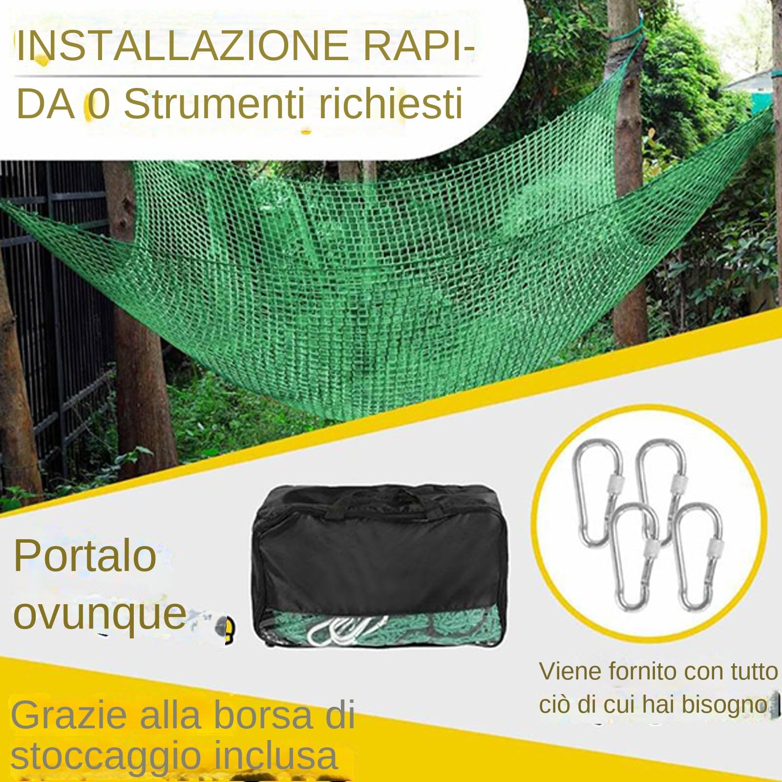 Rete Da Arrampicata Cargo Struttura Di Multistrato Per Interni E Esterni