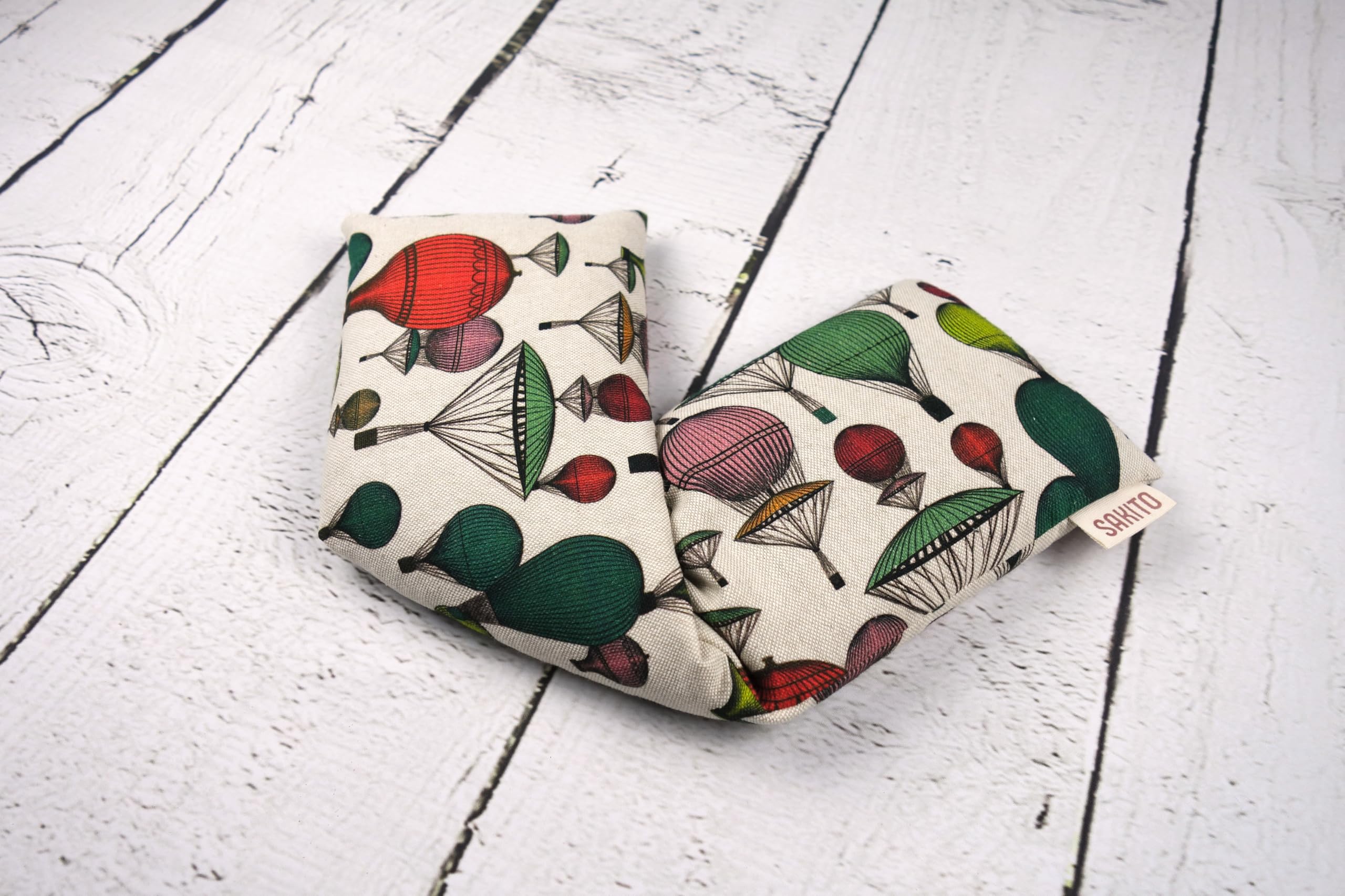 Cuscino Termico Cervicale Inodore (42x12 cm) - Cuscino Cervicale Riscaldante - Cervicale Riscaldante - Scalda Collo Cervicali - Scaldino con Semi - Cuscino di Semi di Grano Non Profumato