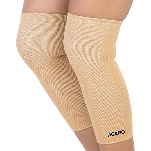 AGARO Stretchable Knee Support XXL Pack of 2