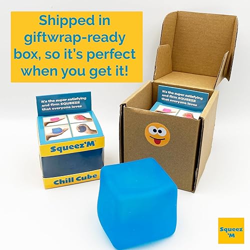 Miniatura 4 de Squeez'M - Juguete sensorial prémium para aliviar el estrés para niños y adultos, juguete seguro para autismo, TDAH, ansiedad, esponjoso, duradero,
