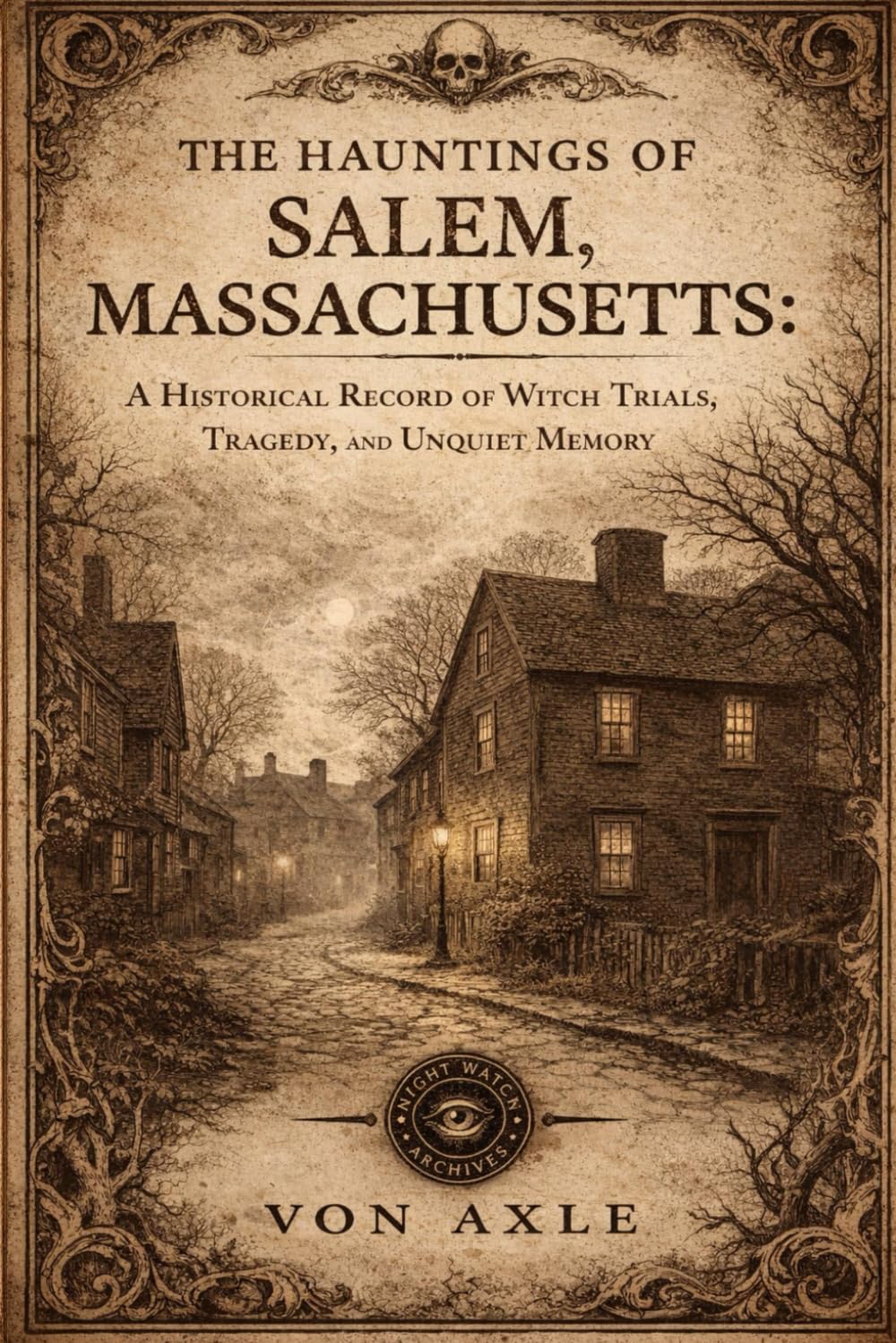 THE HAUNTINGS OF SALEM, MASSACHUSETTS: A Historical Record of Witch Trials, Tragedy, and Unquiet Memory (Night Watch Archives)