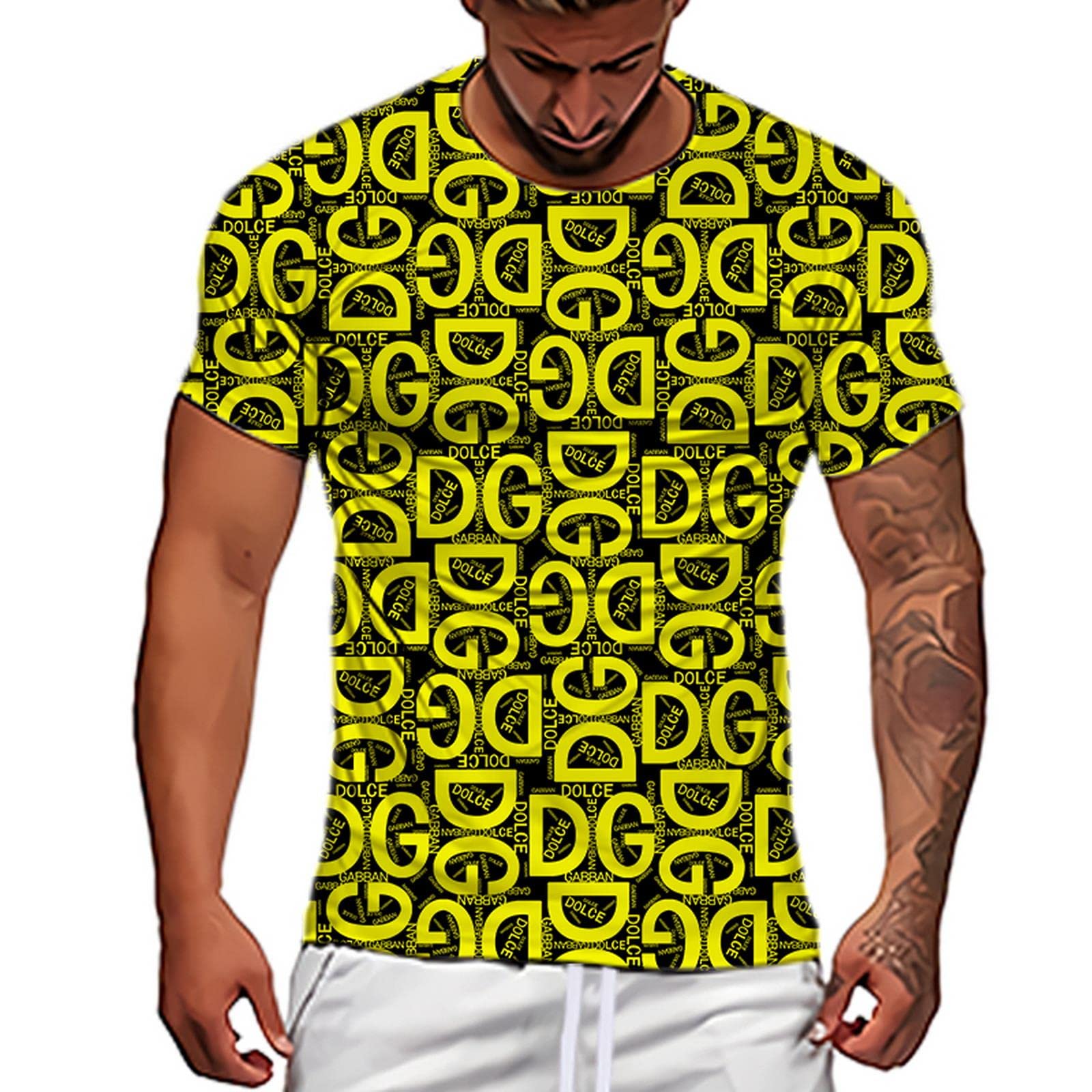 MOGSA T-shirt unisex t-shirt adulto oversize casual girocollo estate traspirante camicia