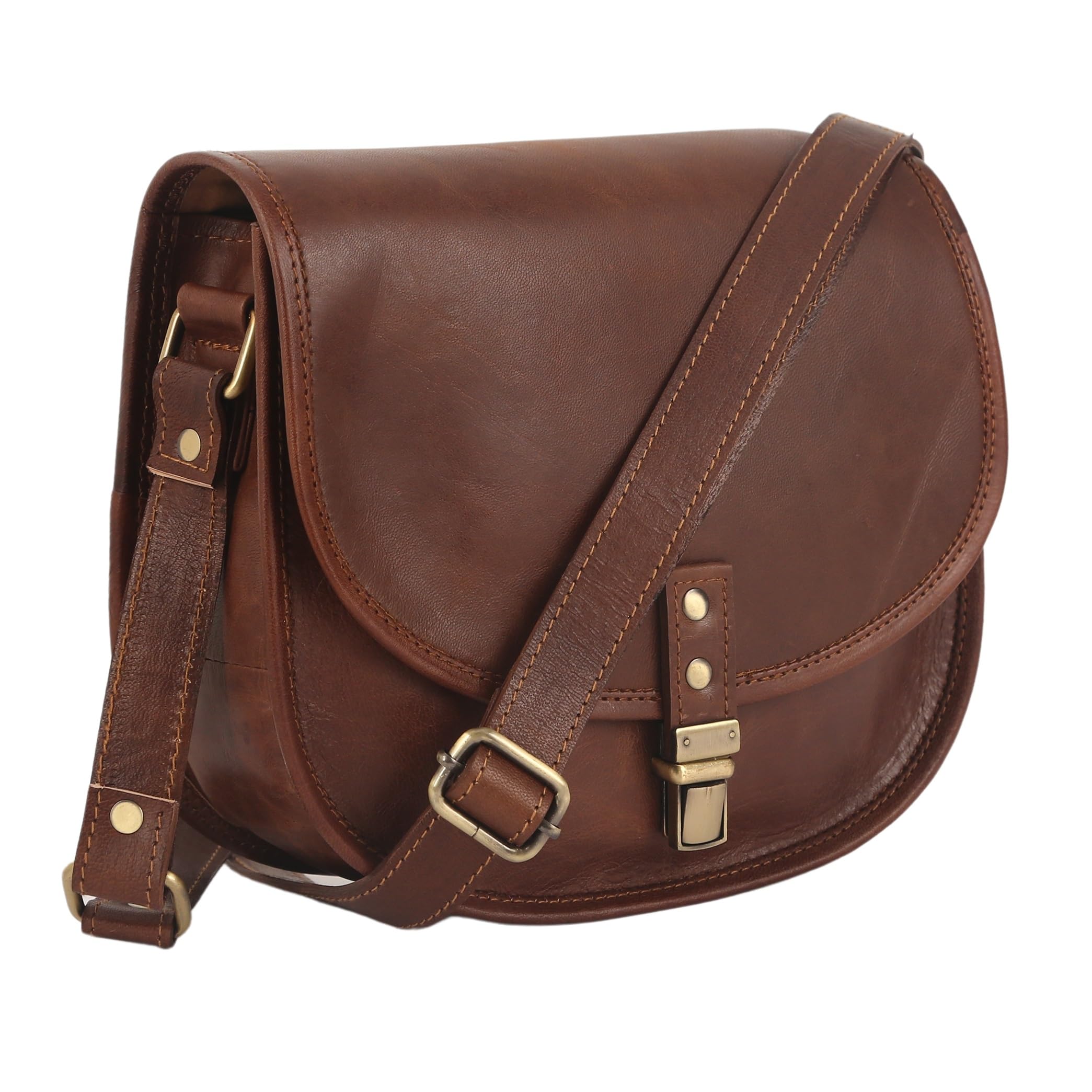 URBAN LEATHER Bolso bandolera de las mujeres de cuero genuino Boho hippie satchel bolsa de viaje