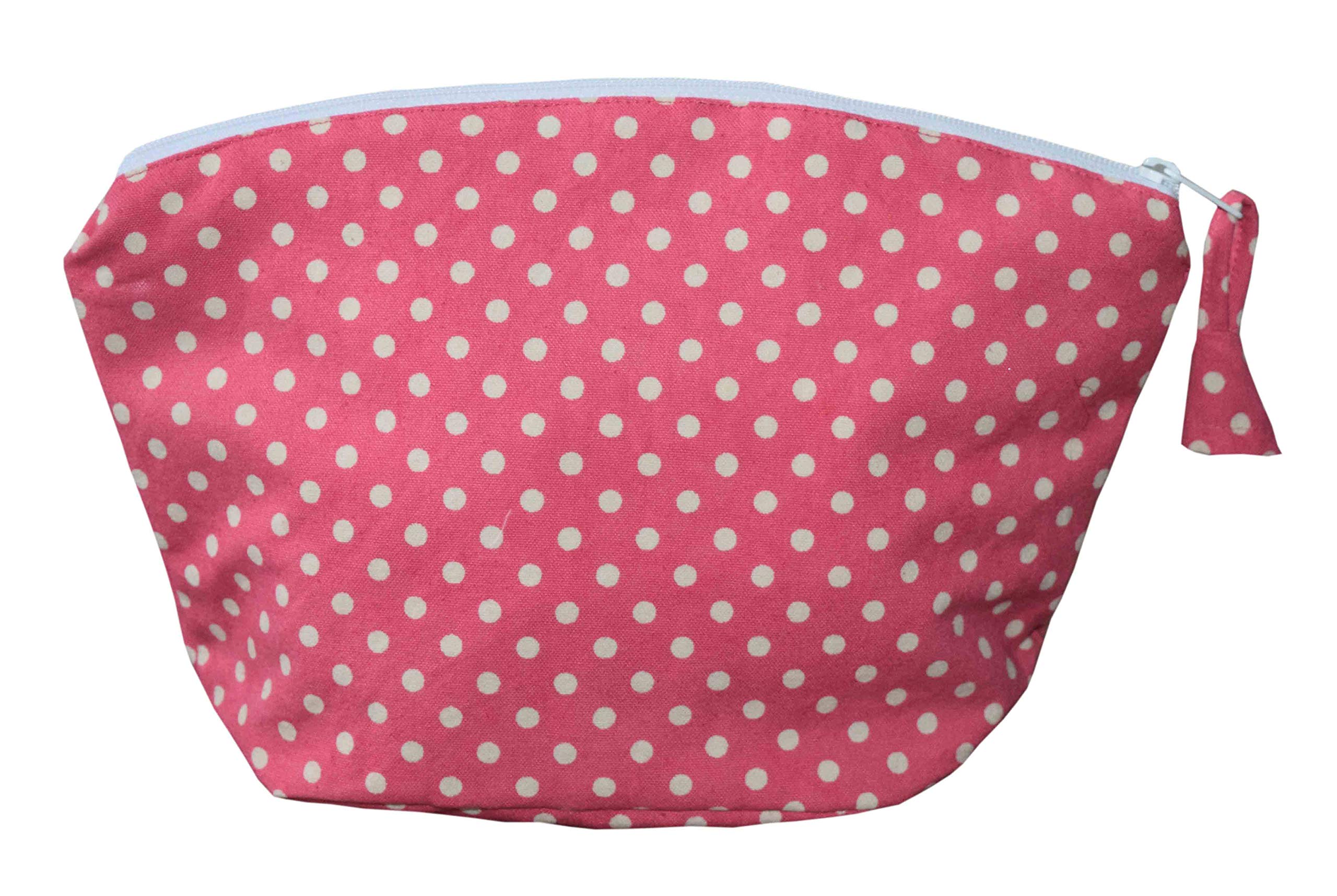 Hve Red Polka Dot Travel Pouch
