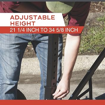 Ultra-Tow Heavy-Duty Adjustable Trailer Dolly - 1000-Lb. Capacity
