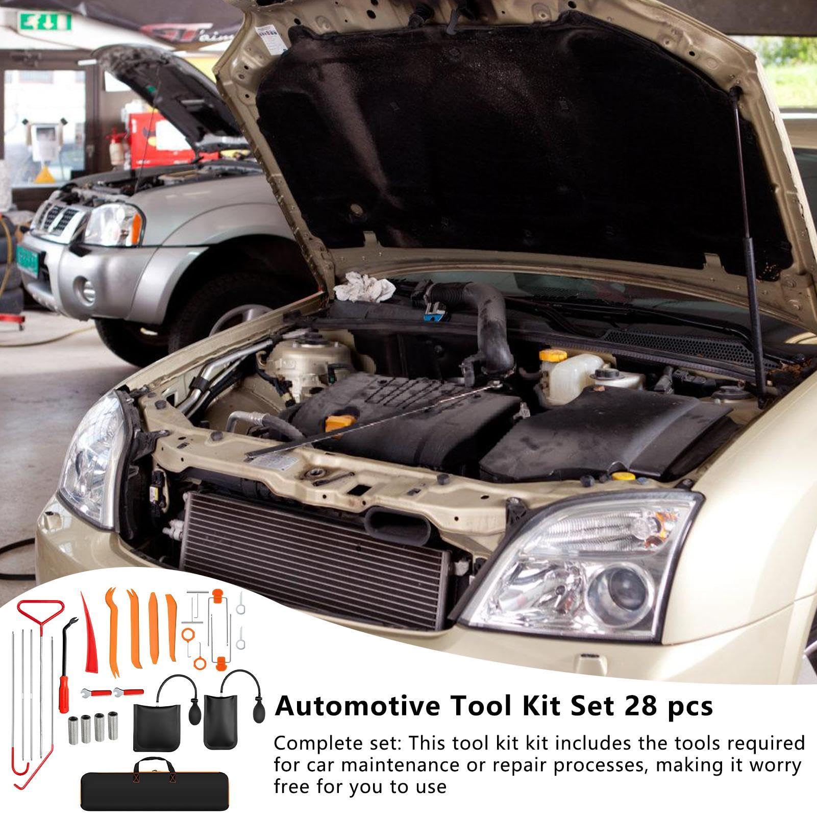 Set di attrezzi per auto, set di attrezzi per meccanici per auto