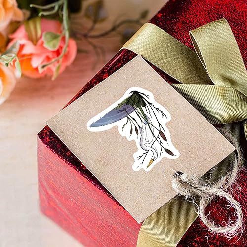 Miniatura 3 de 500 calcomanías autoadhesivas con diseño de pájaro para Navidad, Halloween, fiestas, para niños, adolescentes, niñas, niños, para álbumes de