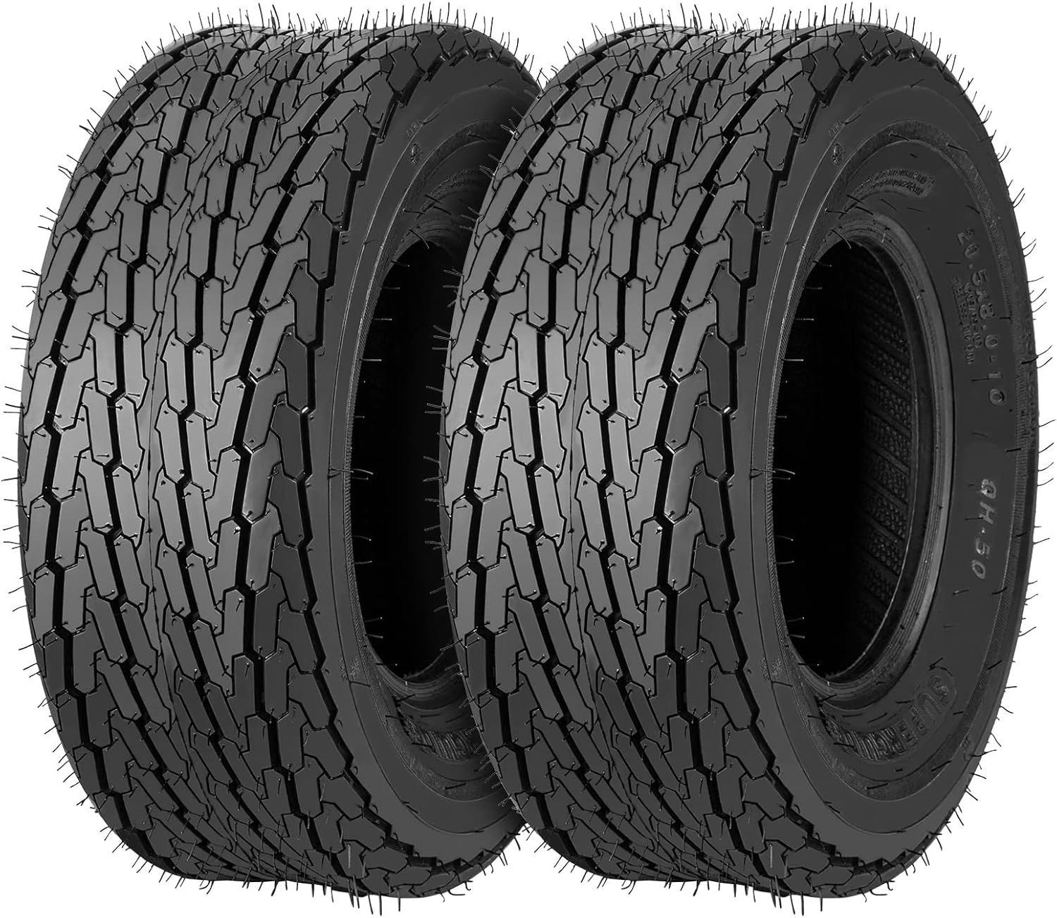 Garvee 20.5X8.0-10 Trailer Tires, 20.5x8x10 Tire, Load Range E, 10PR