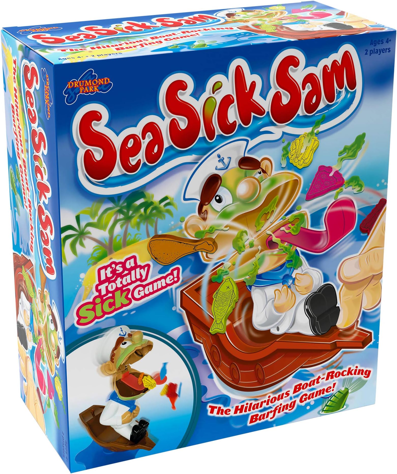 T73115 Sea Sick Sam, Family & Preschool, Action Kids, Board Games for Children Aged 4, 5, 6, 7, 8 Year Old Boys & Girls & Adults
