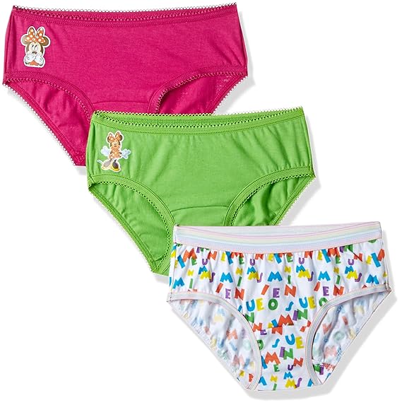 Buy Disney Minnie Mouse Girls' Panty (Pack of 3)(GD16338AKIUW3P_MultiColor_67 Years) at Amazon.in