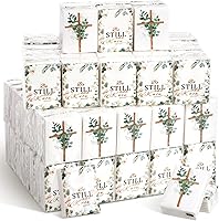 Vista 7 de Seajan Paquete de 120 pañuelos cristianos de bolsillo, regalos a granel de 4 capas con versículos de la Biblia, paquetes de viaje de pañuelos