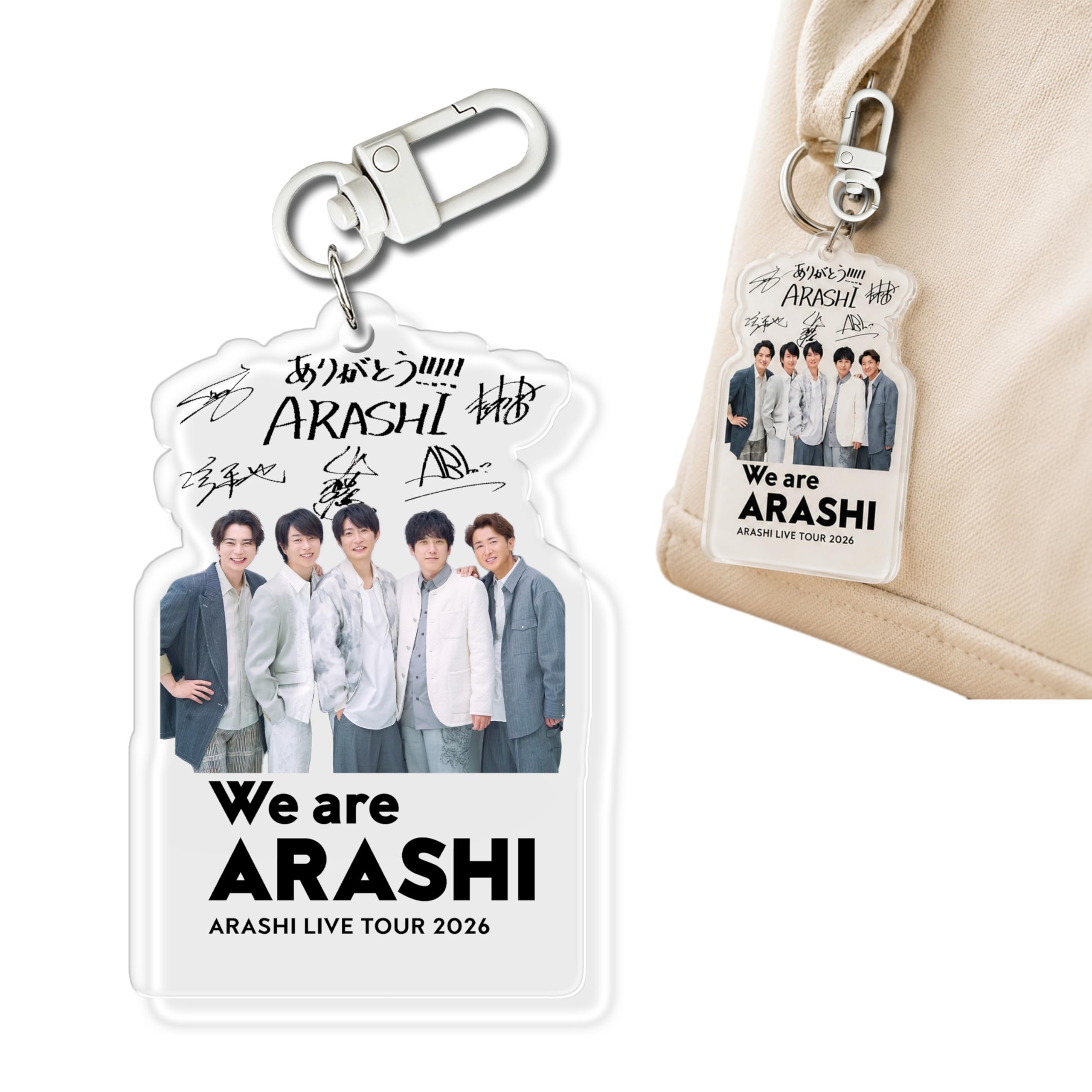 嵐　東京　キーホルダー Amazon.co.jp: [KOMCEI] 嵐ARASHI Five アイドルパワー デザイン