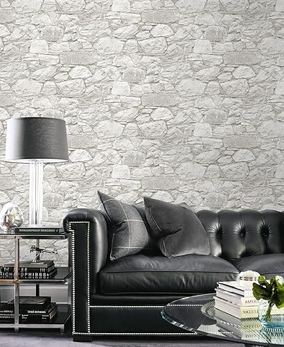 Vista 8 de Surface Style - Papel tapiz para despegar y pegar, papel tapiz rústico para dormitorio, tocador, cocina, autoadhesivo, vinilo, cobertura de 30.75