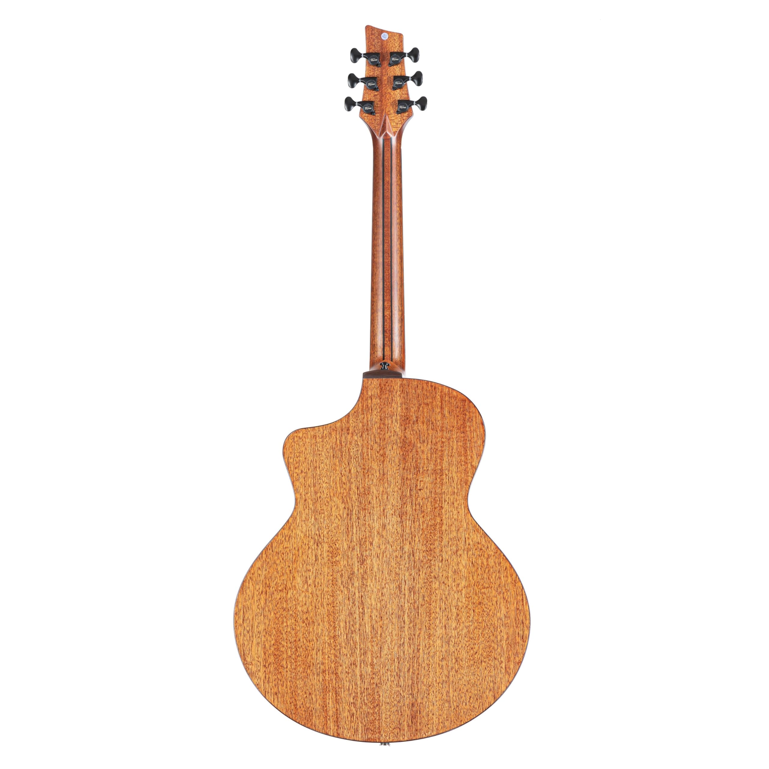 Fame Signature Westerngitarre, Grand Auditorium Cutaway, massive Fichtendecke, Mahagoni-Korpus, Custom Electronics Preamp, 6 Saiten, inkl. Gigbag, mattes Finish, 43mm Sattelbreite