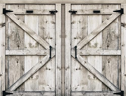 Miniatura 6 de LB Telón de fondo rústico de 7 x 5 pies para fotos, tablero de madera vintage, telón de fondo de fotografía de vaquero occidental para niños, baby