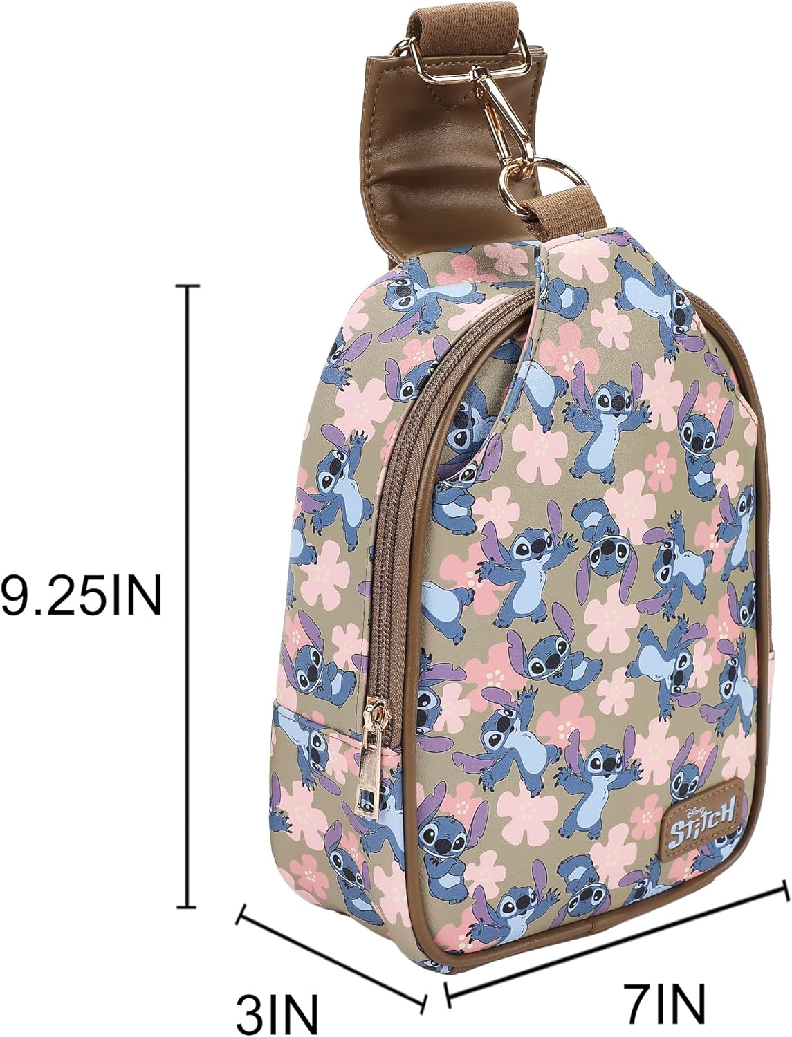 Lilo & Stitch Logo Patch Women's Fanny Pack/Sling Bag - Image 5