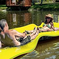 Vista 9 de Alfombrilla de agua flotante grande Lily Pad Flotante para lagos