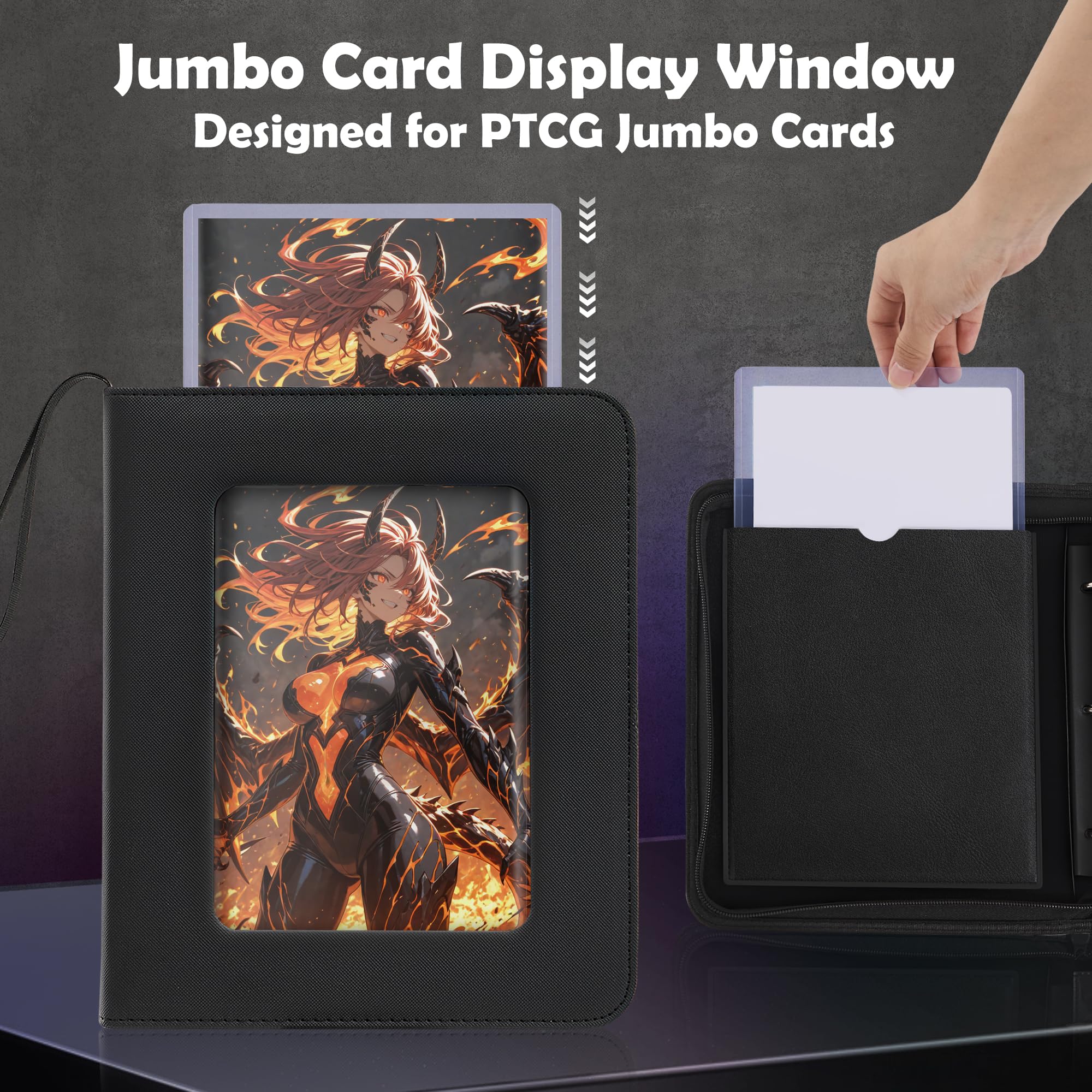 Amazon.co.jp: Zettokete ジャンボカードバインダー ディスプレイ
