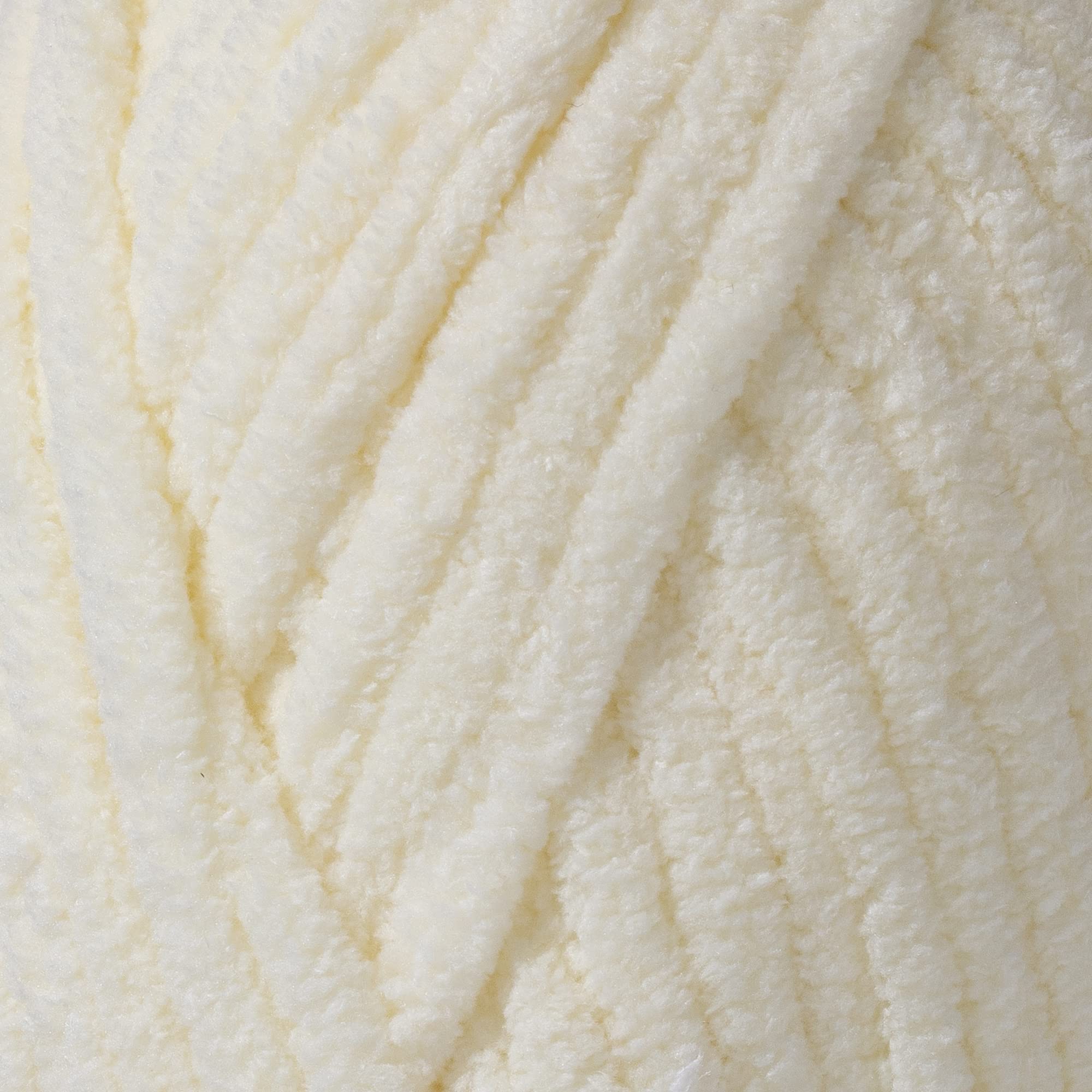 Utopia Crafts Cuddle Super Chunky Chenille Yarn Cream, 100g 60m Ball, Fluffy, Soft & Easy to Use - Image 3