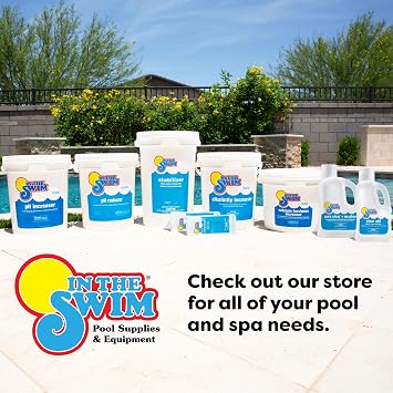 In The Swim pH Increaser for Pools - Granular 100% Sodium Carbonate (Soda Ash) to Raise pH Up - 5 Pounds