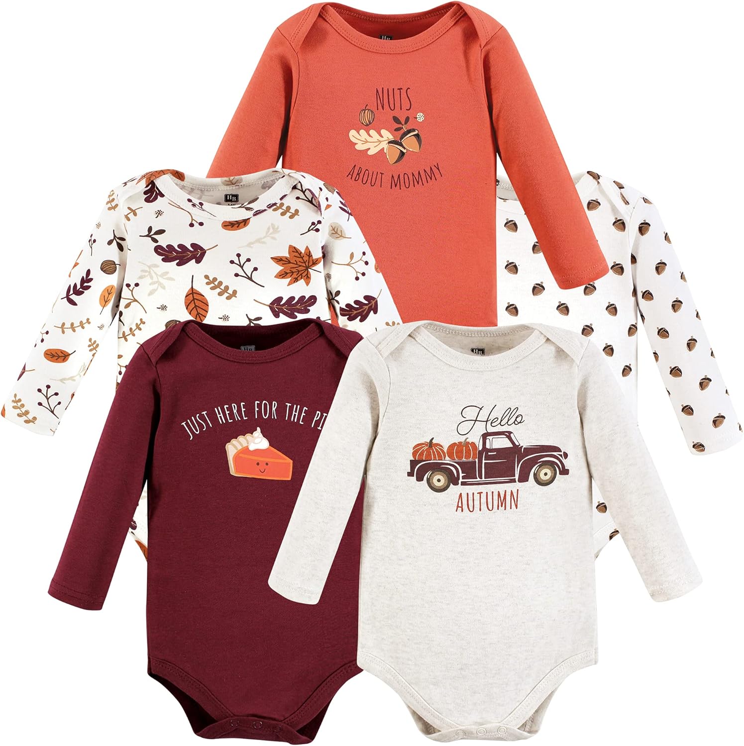 Hudson Baby Unisex Baby Cotton Bodysuits