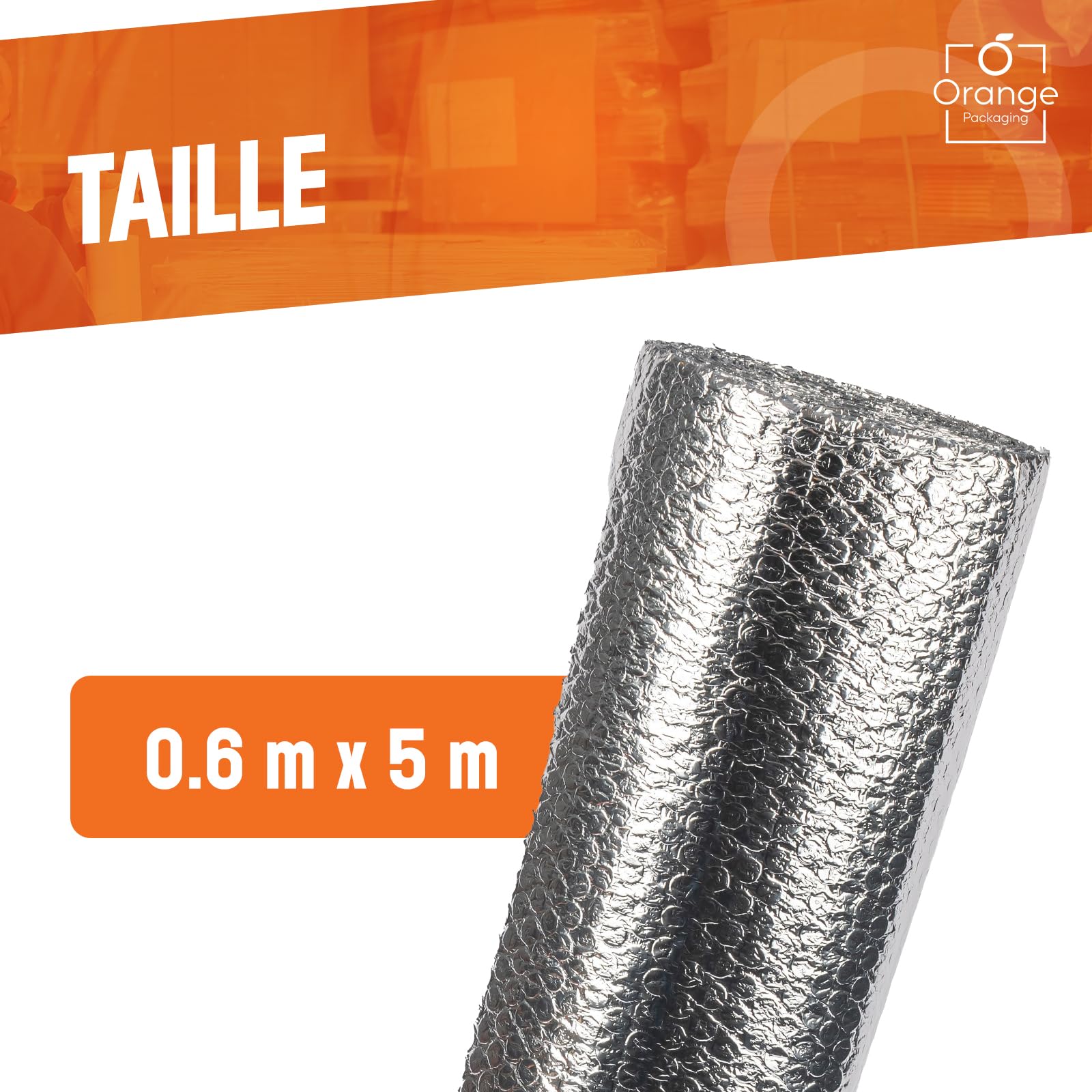 Radiator Reflective Foil - Radiator Wrap for Home- 5m x 60cm - 3.6mm Thickness Heat Reflective Insulation Radiator Insulation Foil Reflector Saves Energy & Money - Reduces Heat Loss