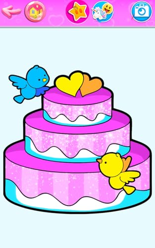 Coloring Book Wedding Day - Bride & Groom Crayon Coloring Books for Kids