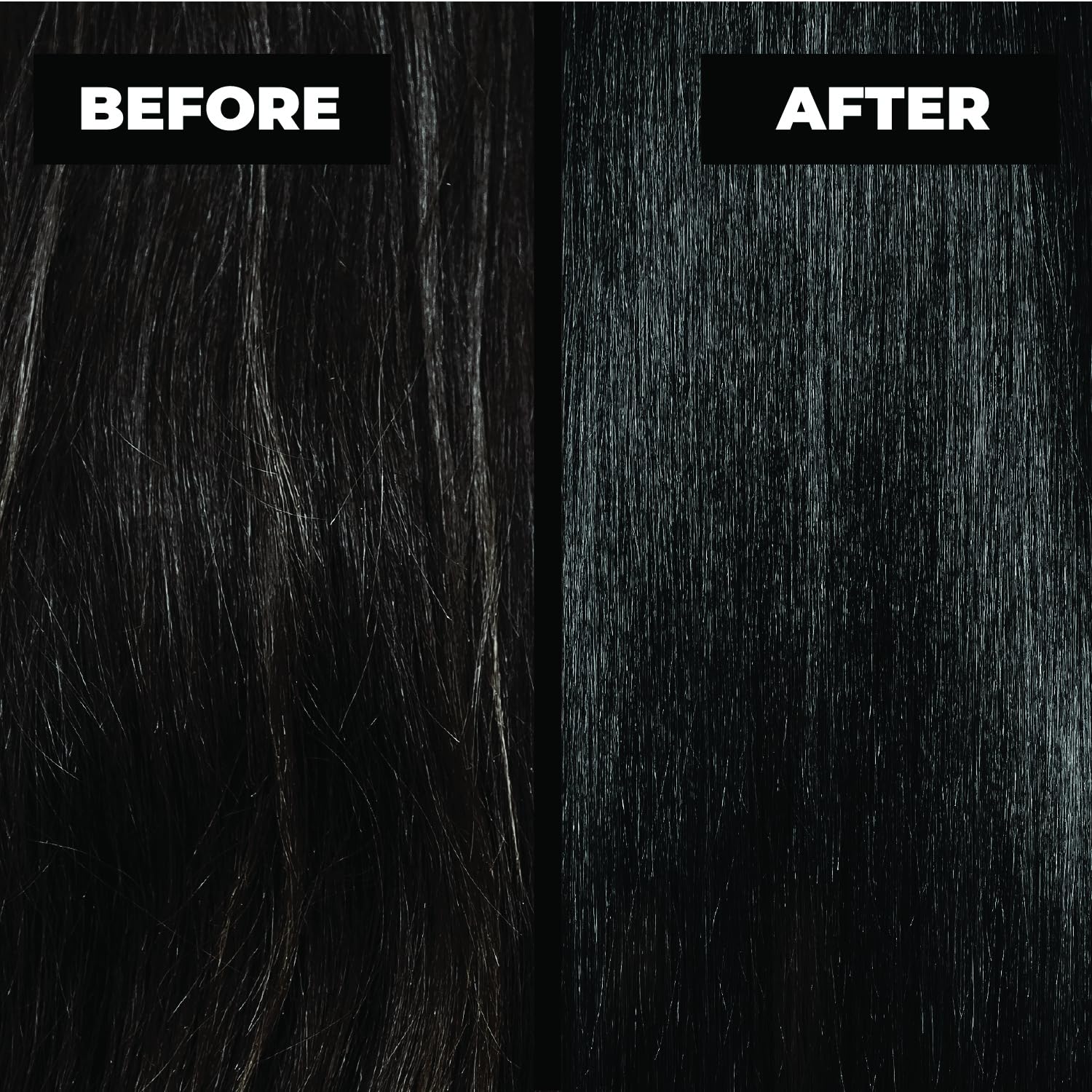 Keracolor High Shine Tinted Hair Gloss, In-Shower Hair Glaze, Sheer Color-Enhancing Glossing Treatment, Onyx, 8 Fl Oz