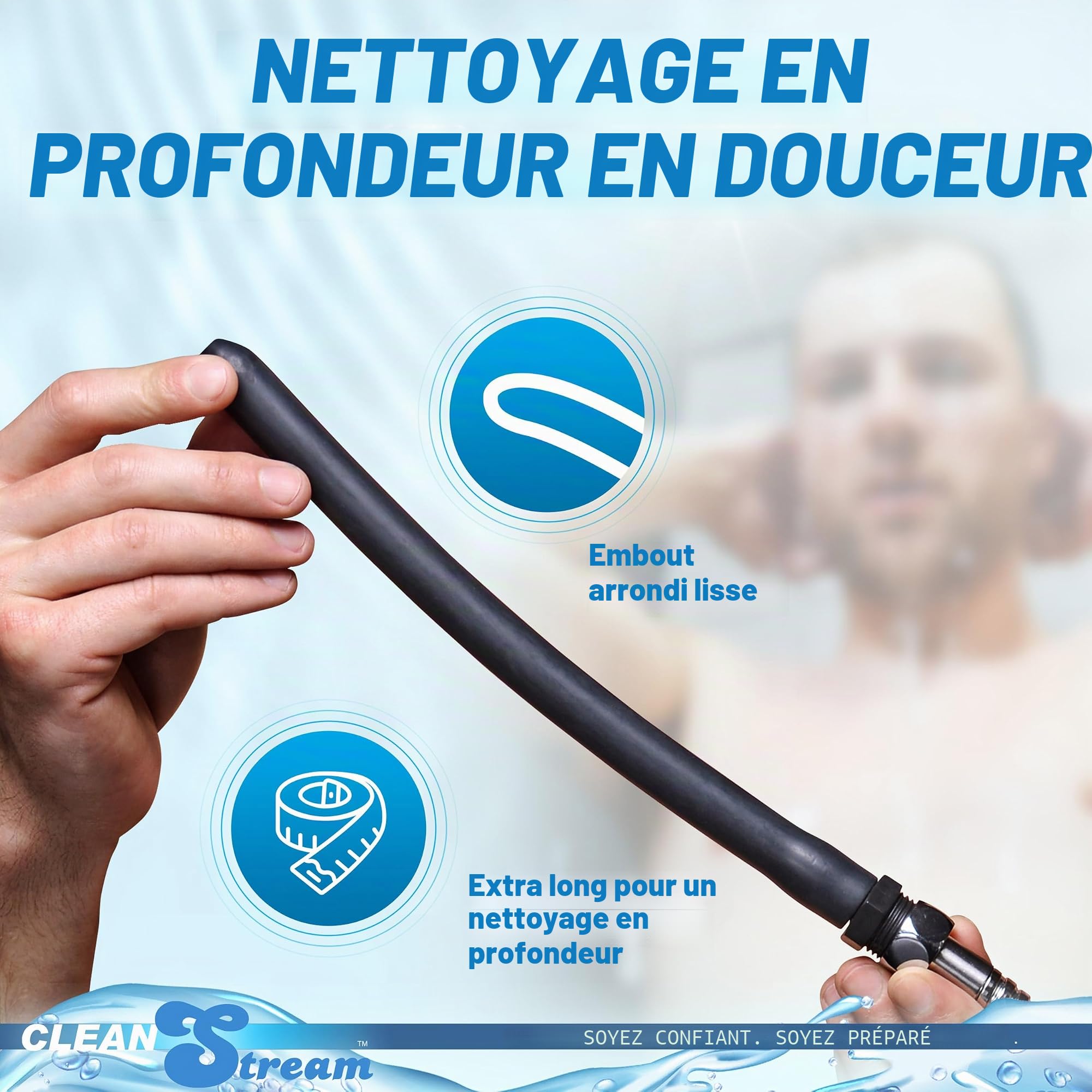 CleanStream Buse de Confort Douche