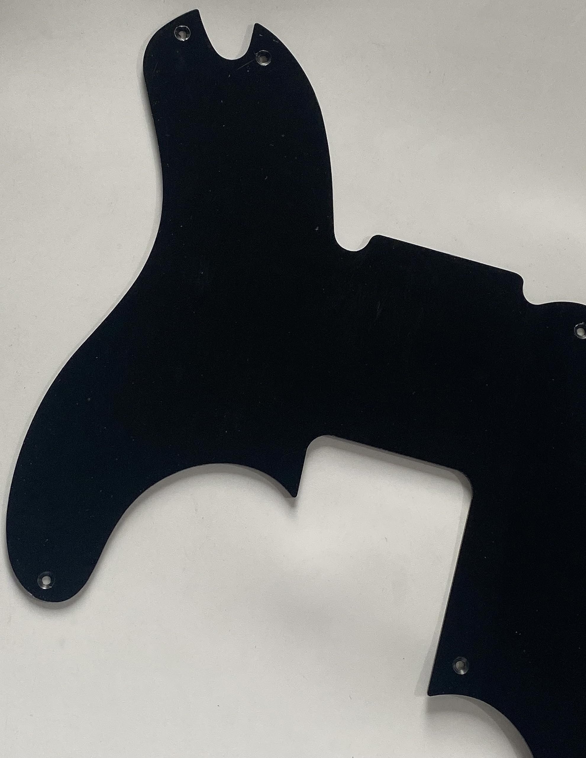 Do Fender Telecaster Precision Bass Style Guitar Pickguard (1-warstwowy czarny-1,5)