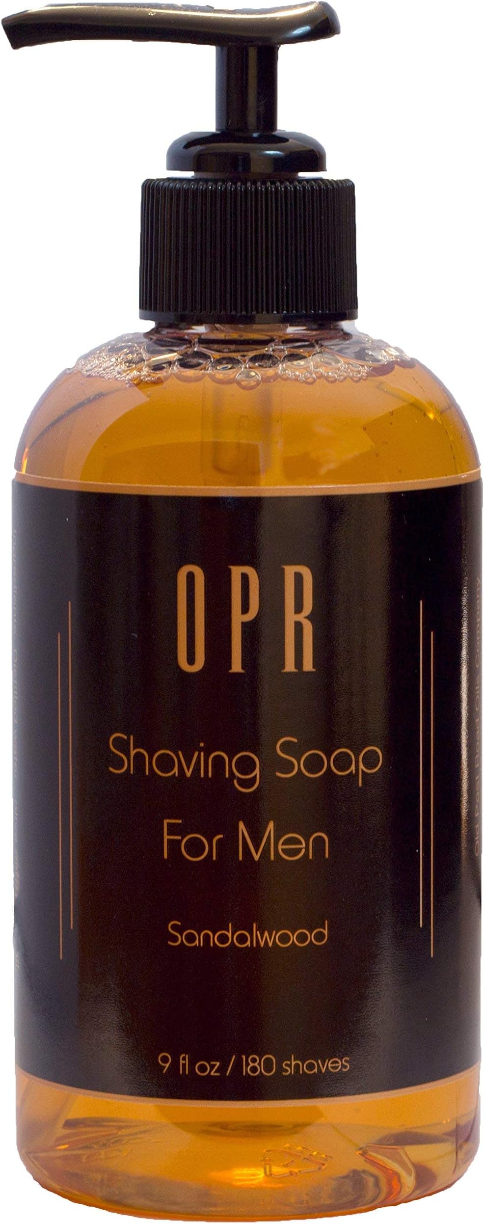 OPR's Sandalwood Shave Soap is a Soothing Foam-Free Shaving Cream for Men that Gives Superior Lubrication, Leaves Skin Smooth, Smells Great, and Provides Up To 180 Shaves, No Shaving Soap Bowl Needed