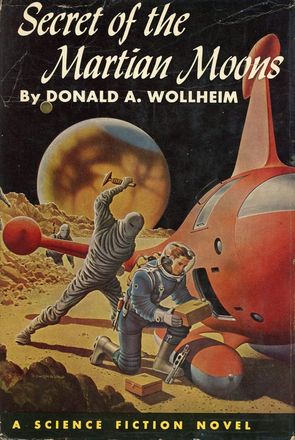 The Secrets of the Martian Moons by Wollheim, Donald A.